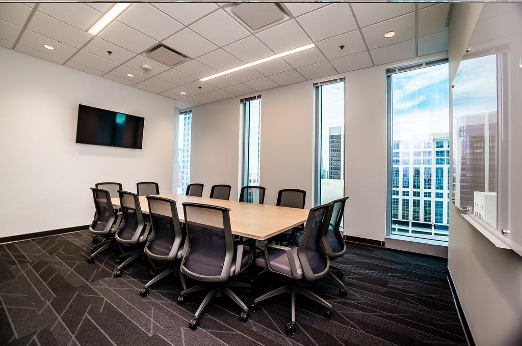 a conference room and office space in downtown Orlando
